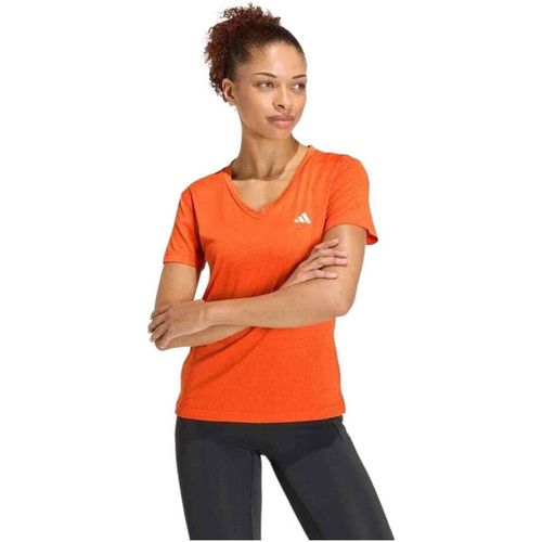 T-shirt adidas WE MIN V NK TEE - adidas - Modalova