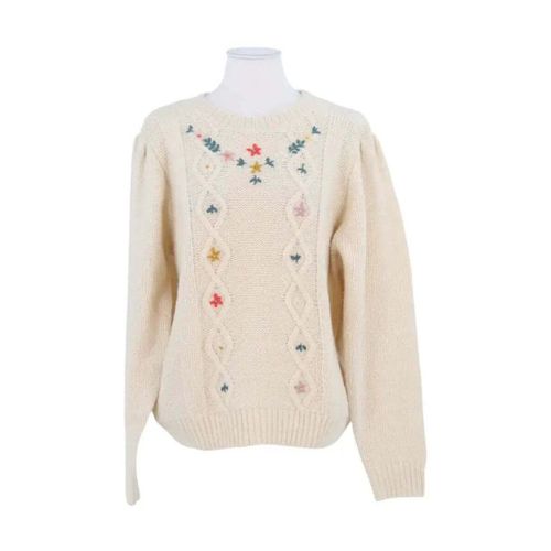 Pull Bonton Pull en laine beige - Bonton - Modalova