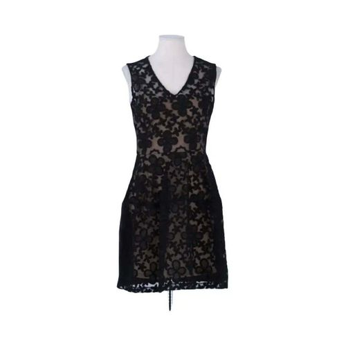 Robe courte Robe en coton noire - Maje - Modalova