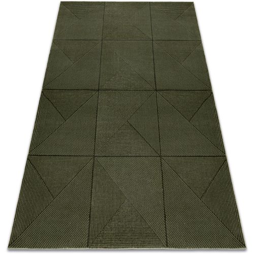 Tapis Tapis AURA J2624A vert - Géométrique, structurel 140x190 cm - Rugsx - Modalova