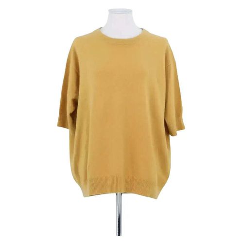 Pull Pull en cachemire moutarde - Eric Bompard - Modalova