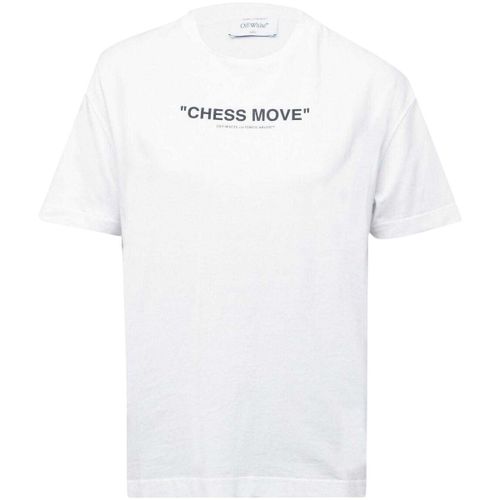 T-shirt Off-White Chess ve - Off-White - Modalova