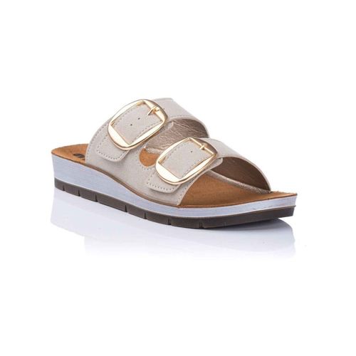 Mules Sandalia con cuña - Piel - Inblu - Modalova