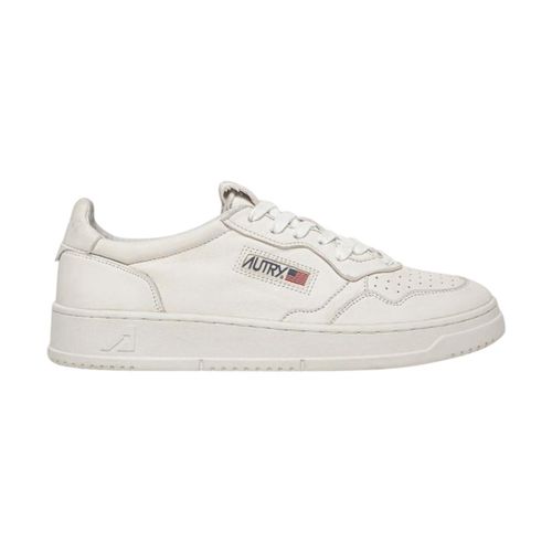 Baskets basses Medalist Low White Super Soft Napa Leather - Autry - Modalova