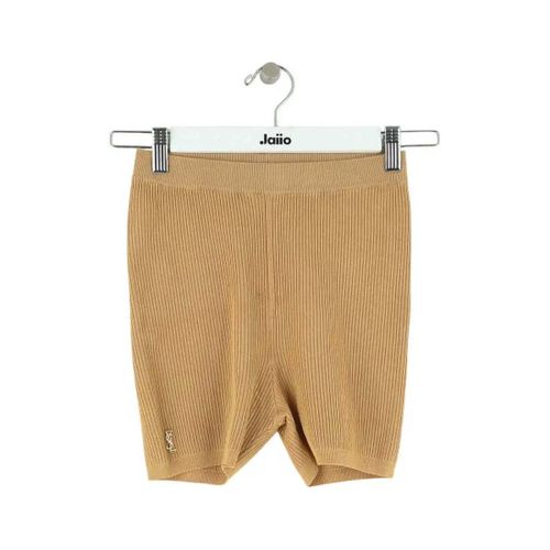 Short Saint Laurent Cycliste camel - Saint Laurent - Modalova