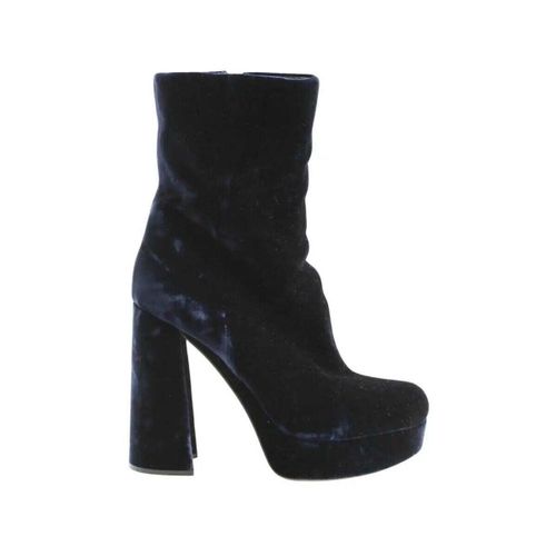 Bottines Miu Miu Talons bleus - Miu Miu - Modalova