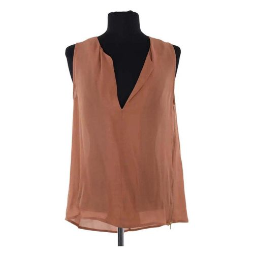 Blouses Top sans manche beige - The Kooples - Modalova