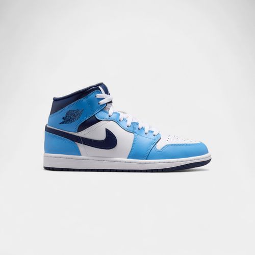 Baskets montantes Jordan 1 Mid University Blue Midnight Navy - Nike - Modalova