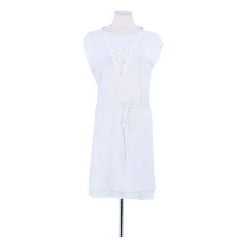 Robe courte Robe en lin blanche - Maje - Modalova