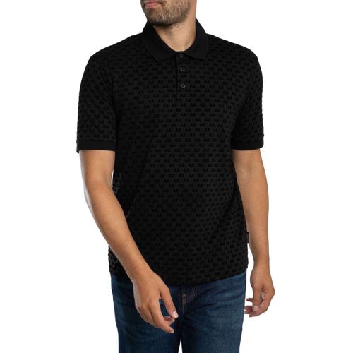 Polo Polo à motif logo classique - EAX - Modalova