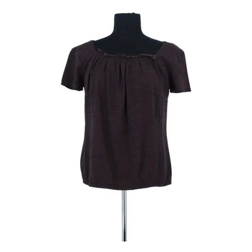 Blouses Louis Vuitton Blouse marron - Louis Vuitton - Modalova