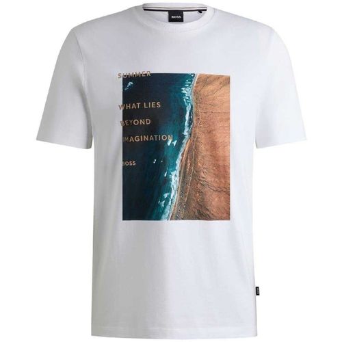 T-shirt What Lies Beyond Imagination - BOSS - Modalova