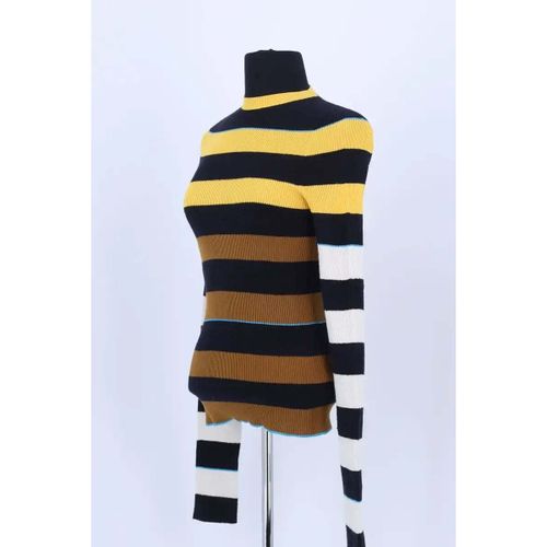 Pull Pull en coton multicolore - Victoria Beckham - Modalova