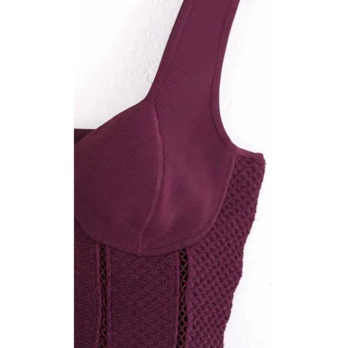 Blouses Top sans manche bordeaux - Alaia - Modalova