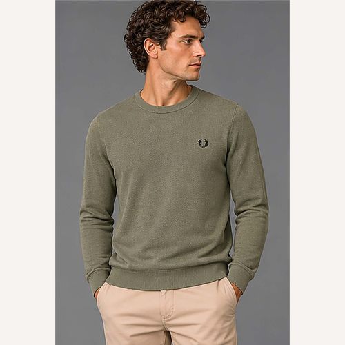 Sweat-shirt Fp Pique Stitch Jumper - Fred Perry - Modalova