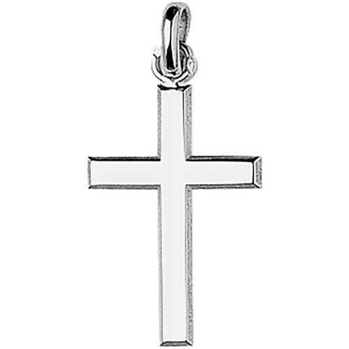 Pendentifs Pendentif croix argent rhodié - Brillaxis - Modalova
