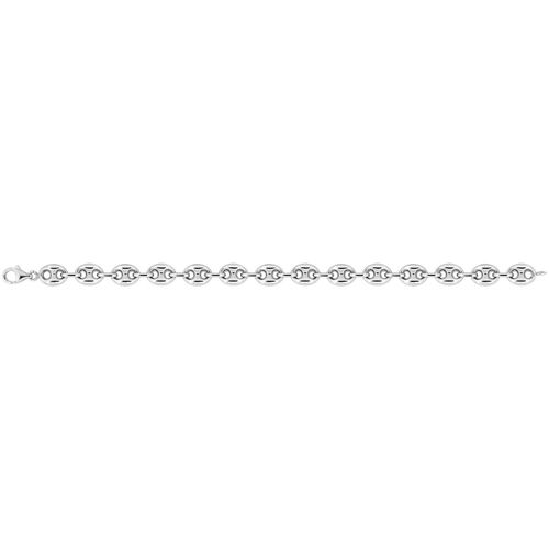 Bracelets Bracelet grain de café argent rhodié - Brillaxis - Modalova