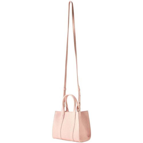 Cabas Cabas Carré Mini Coton Rose Poudré - Karl Lagerfeld - Modalova