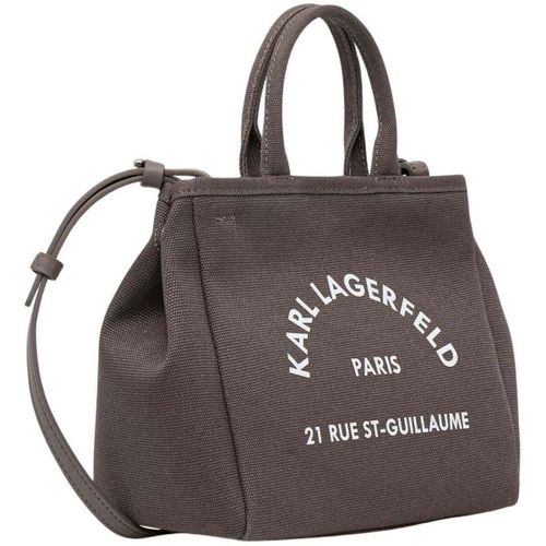 Cabas Cabas Convertible Mini Coton Taupe - Karl Lagerfeld - Modalova
