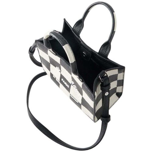 Cabas Cabas Carré Mini Damier Noir Blanc - Karl Lagerfeld - Modalova