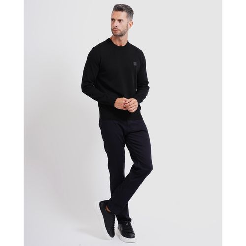 Pull Pull en coton et cachemire mélangés - BOSS - Modalova