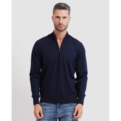 Pull Pull à demi-zip - BOSS - Modalova