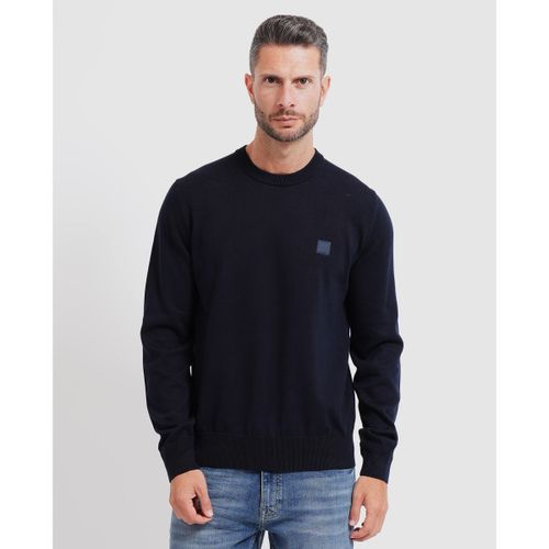 Pull Pull en coton et cachemire mélangés - BOSS - Modalova