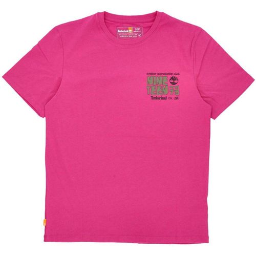 T-shirt Back Graphic Tee Very Berry - Timberland - Modalova