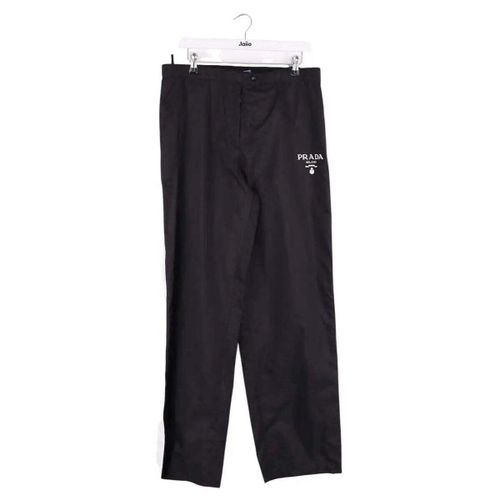 Pantalons droit Pantalon droit noir - Prada - Modalova