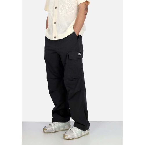 Pantalon Pantalone Lungo Uomo Big Timer Cargo Pant Washed Black - Obey - Modalova