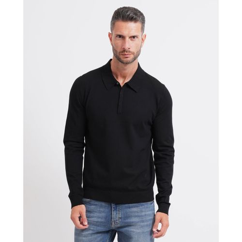 Pull HUGO Polo en maille pour homme - HUGO - Modalova