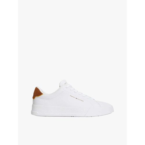 Baskets basses Baskets blanches en cuir - Tommy Hilfiger - Modalova