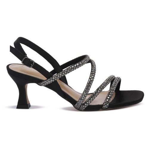 Sandales à talon SATIN NERO - Kharisma - Modalova