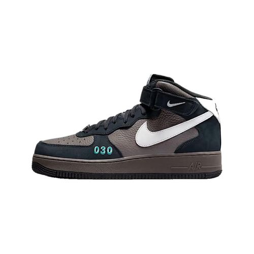 Baskets montantes Baskets Air Force 1 Mid cuir naturel - Nike - Modalova