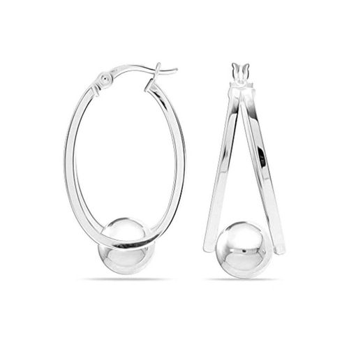 Boucles oreilles BIPE039-PLATEADO - Bibei - Modalova