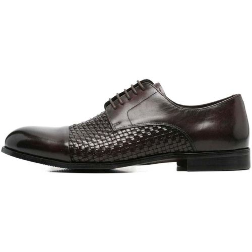 Derbies Men's Brown Dress Flats - Alberto Gozzi - Modalova