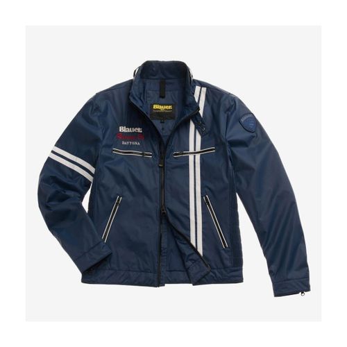 Blouson Blauer Biker Daytona Tetlow - Blauer - Modalova