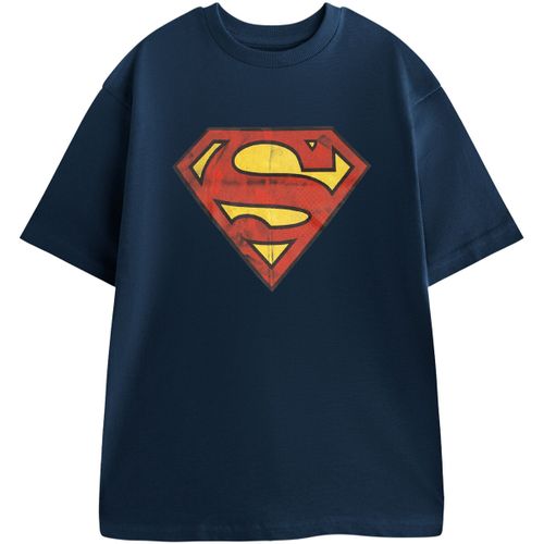 T-shirt Superman Classic Logo T-shirt à manches courtes - Dc Comics - Modalova