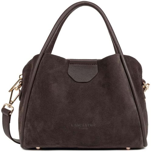 Sac à main Sac à main Aimantée S Suède Ida Marron - LANCASTER - Modalova