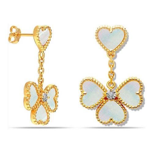 Boucles oreilles BIPE003-BAÑO DORADO - Bibei - Modalova