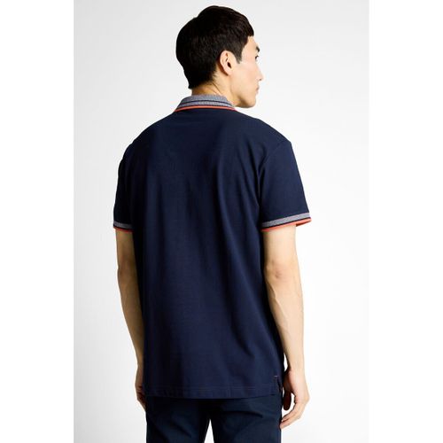 T-shirt Polo Sky Captain Blue Orange - Tom Tailor - Modalova