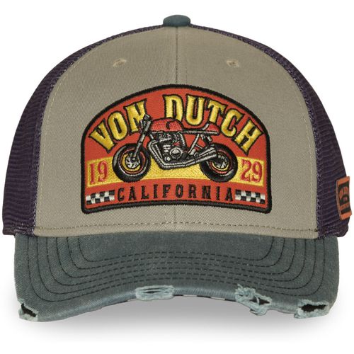 Casquette Casquette semi curve premium effet usé avec patch California - Von Dutch - Modalova