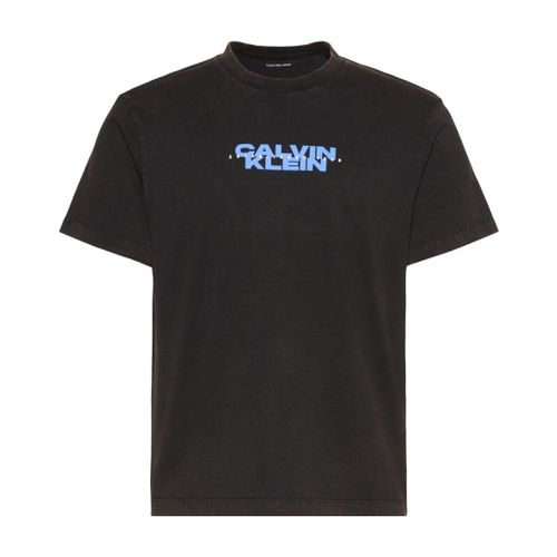 T-shirt Lv04rg834g Washed Spine Graphic Tee - Calvin Klein Jeans - Modalova