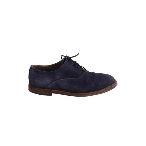 Ville basse Chaussures à lacets bleues marine - D&G - Modalova