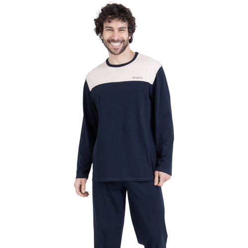 Ensembles de pyjama Pyjama long ECOPACK CONSTRUCTION - Athena - Modalova