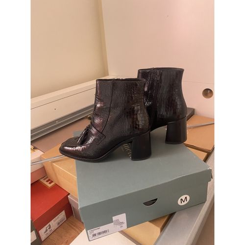 Bottines Bottine en cuir veritable - Maison Minelli - Modalova