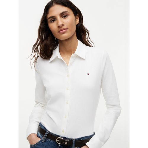 Chemise Ww0ww43528 Slim Pique Btn Down - Tommy Hilfiger - Modalova