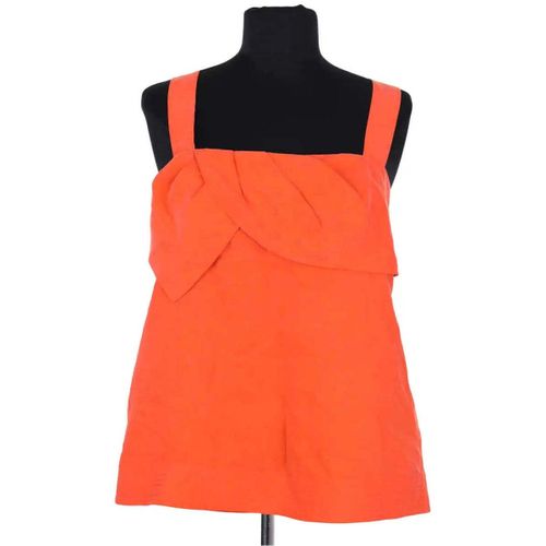 Blouses Top sans manche orange - Diane Von Furstenberg - Modalova