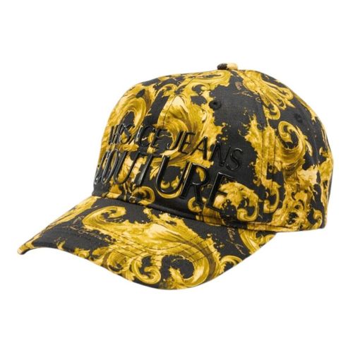 Casquette Casquette BASEBALL CAP CUT IN THE MIDDLE - Versace Jeans Couture - Modalova