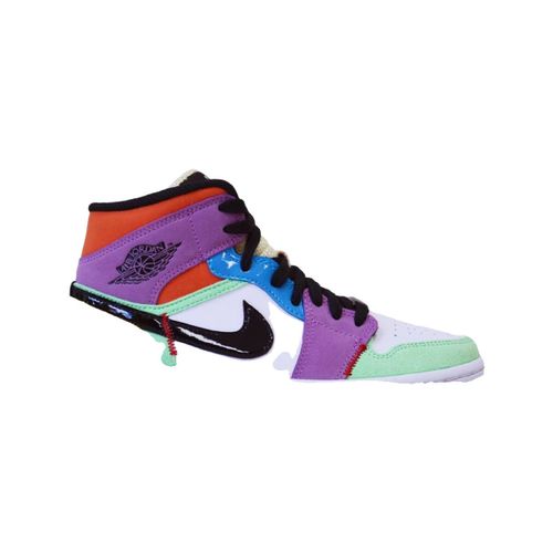 Baskets montantes Baskets 1 mid se multi-color lightbulb cuir - Nike - Modalova